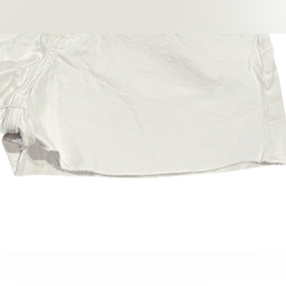 We Wore What White Denim Flare Short - Picture 4 of 8